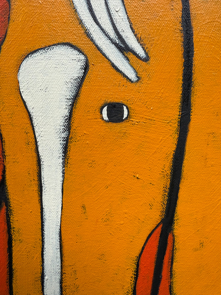 Palomino by Jaime Ellsworth |  Closeup View of Artwork 