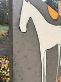 Original art for sale at UGallery.com | Sunset Herd by Jaime Ellsworth | $4,100 | acrylic painting | 24' h x 48' w | thumbnail 2