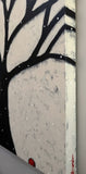 Original art for sale at UGallery.com | Winter by Jaime Ellsworth | $1,350 | acrylic painting | 24' h x 24' w | thumbnail 2