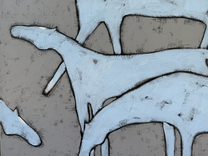 Band by Jaime Ellsworth |   Closeup View of Artwork 