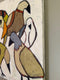 Original art for sale at UGallery.com | Peck by Jaime Ellsworth | $2,250 | oil painting | 24' h x 24' w | thumbnail 2