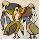 Original art for sale at UGallery.com | Peck by Jaime Ellsworth | $2,250 | oil painting | 24' h x 24' w | thumbnail 1