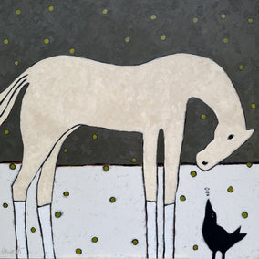 oil painting by Jaime Ellsworth titled Songbird