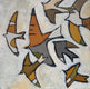 Original art for sale at UGallery.com | Sparrows by Jaime Ellsworth | $1,800 | oil painting | 20' h x 20' w | thumbnail 1