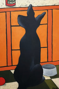 oil painting by Jaime Ellsworth titled Supper