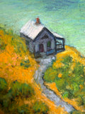 Original art for sale at UGallery.com | Cloud Shadow, Fall Grasses by Jakki Kouffman | $825 | pastel artwork | 13' h x 9' w | thumbnail 4