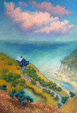 Original art for sale at UGallery.com | Cloud Shadow, Fall Grasses by Jakki Kouffman | $825 | pastel artwork | 13' h x 9' w | thumbnail 1