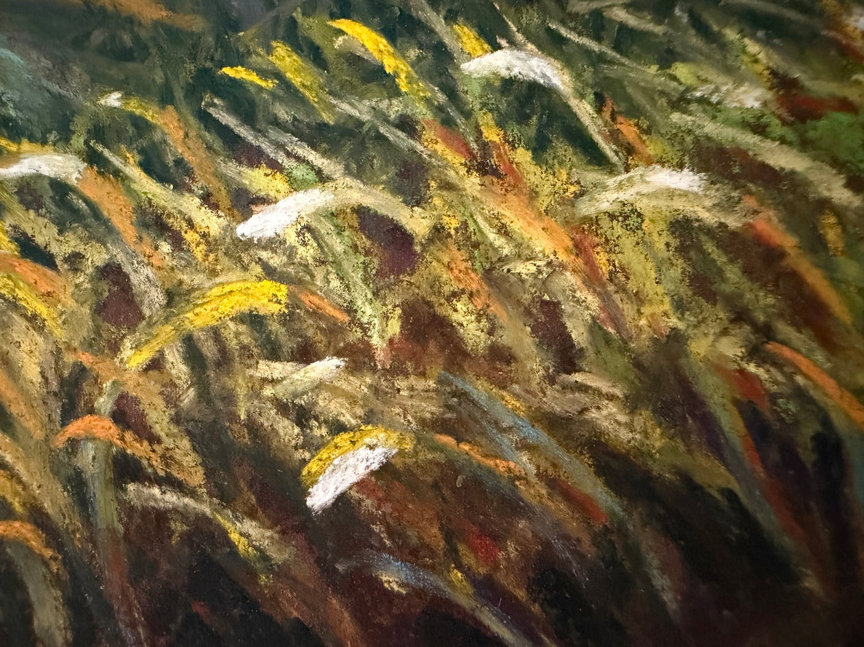 Sunset at Meetinghouse Road Marsh by Jakki Kouffman |  Closeup View of Artwork 