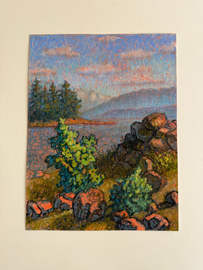 Whiffen Spit Reverie by Jakki Kouffman |  Context View of Artwork 
