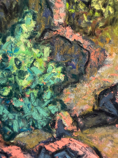 Whiffen Spit Reverie by Jakki Kouffman |   Closeup View of Artwork 