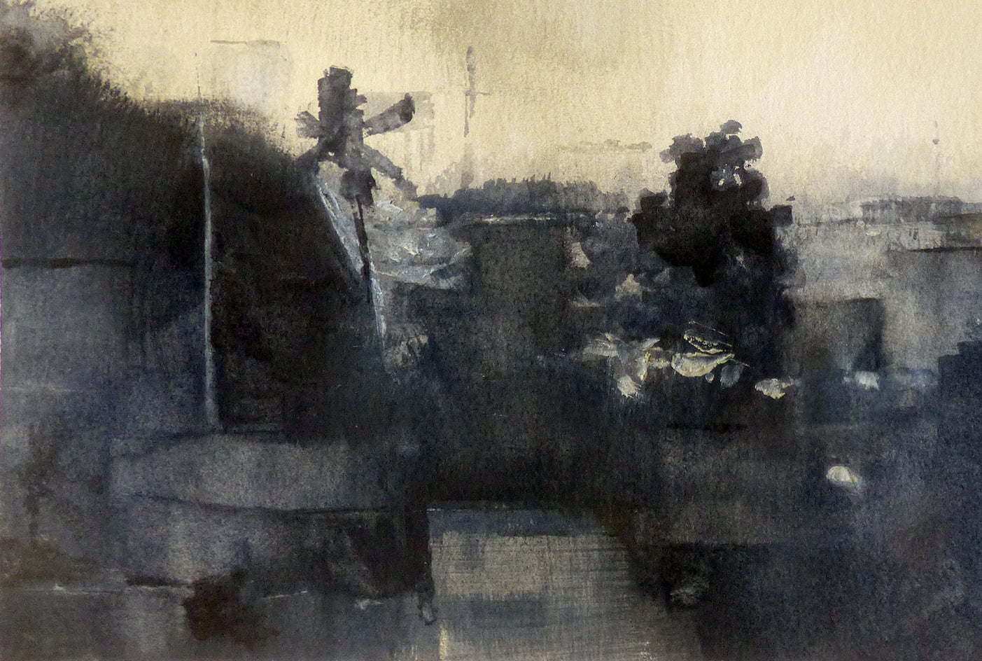 The Americas Further South by Jamal Sultan |  Closeup View of Artwork 