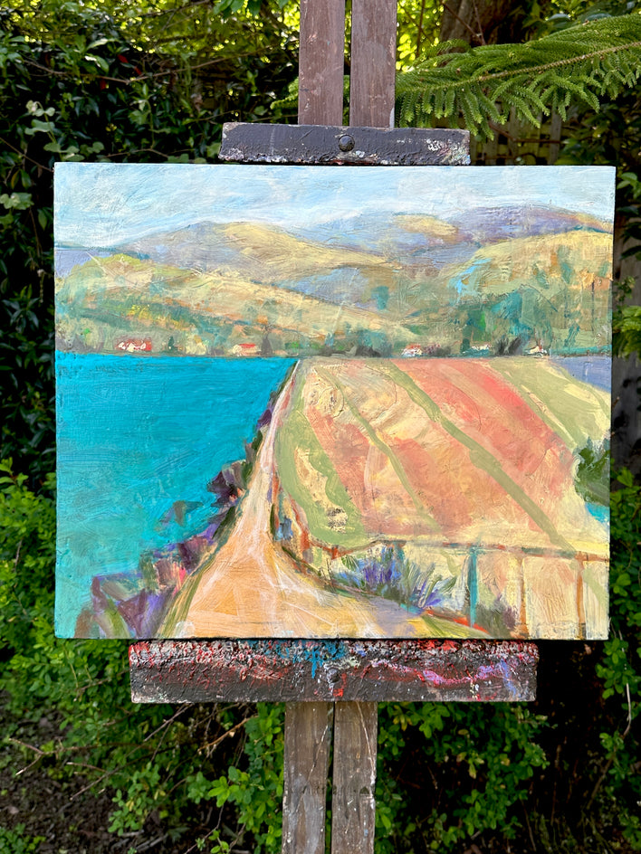 Along the Bay by James Hartman |  Context View of Artwork 