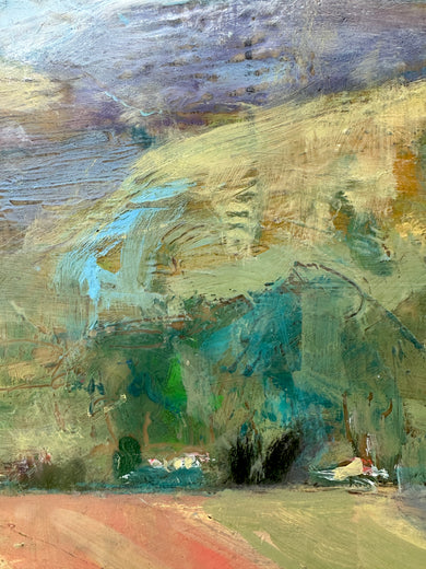 Along the Bay by James Hartman |   Closeup View of Artwork 