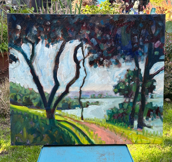 Miwok Trail by James Hartman |  Context View of Artwork 