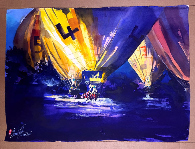 Ballooners by James Nyika |  Context View of Artwork 