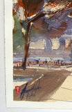 Original art for sale at UGallery.com | Capitol Afternoon by James Nyika | $600 | watercolor painting | 20' h x 16' w | thumbnail 2