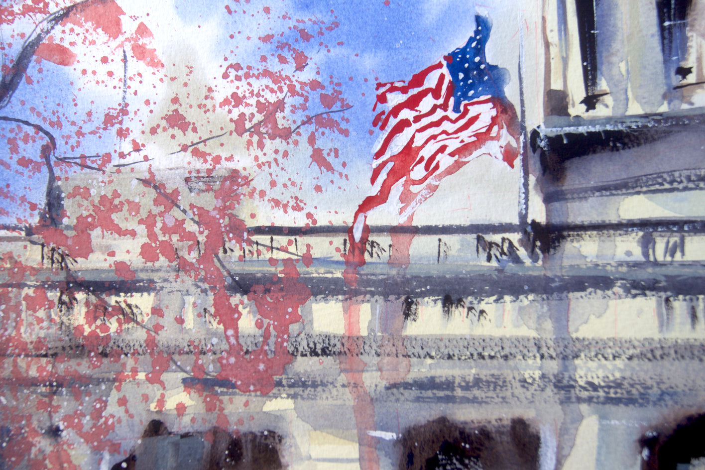 Capitol by James Nyika |  Closeup View of Artwork 