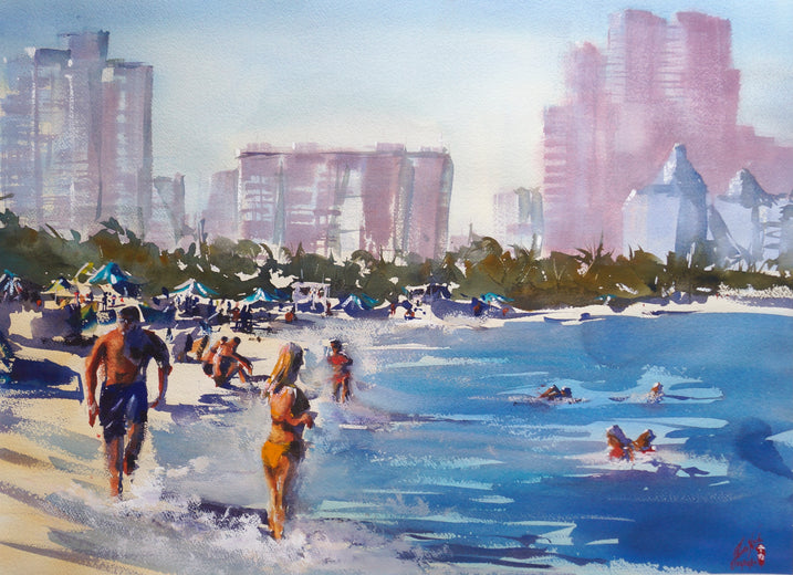 Fort Lauderdale Beach, Florida by James Nyika |  Artwork Main Image 