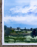 Original art for sale at UGallery.com | Kilimanjaro by James Nyika | $600 | watercolor painting | 15' h x 22' w | thumbnail 2
