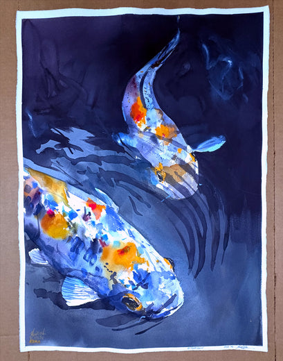 Koi I by James Nyika |  Context View of Artwork 