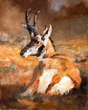 Original art for sale at UGallery.com | Enthroned by Jan Fontecchio Perley | $1,025 | oil painting | 14' h x 11' w