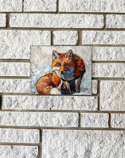 Foxy by Jan Fontecchio Perley |  Context View of Artwork 