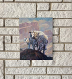 Original art for sale at UGallery.com | On High Places by Jan Fontecchio Perley | $825 | oil painting | 14' h x 11' w | thumbnail 3