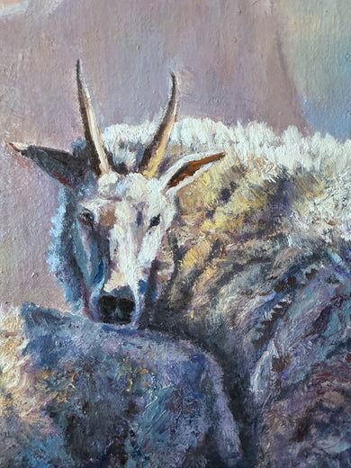 On High Places by Jan Fontecchio Perley |   Closeup View of Artwork 