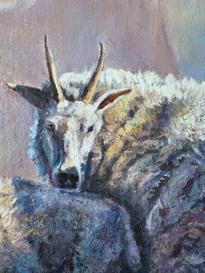 On High Places by Jan Fontecchio Perley |  Closeup View of Artwork 