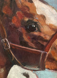 Original art for sale at UGallery.com | Two's Company by Jan Fontecchio Perley | $1,600 | oil painting | 36' h x 24' w | thumbnail 4