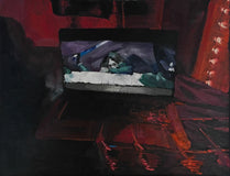 Original art for sale at UGallery.com | Blade by Jane Thorn | $675 | oil painting | 16' h x 20' w | thumbnail 1