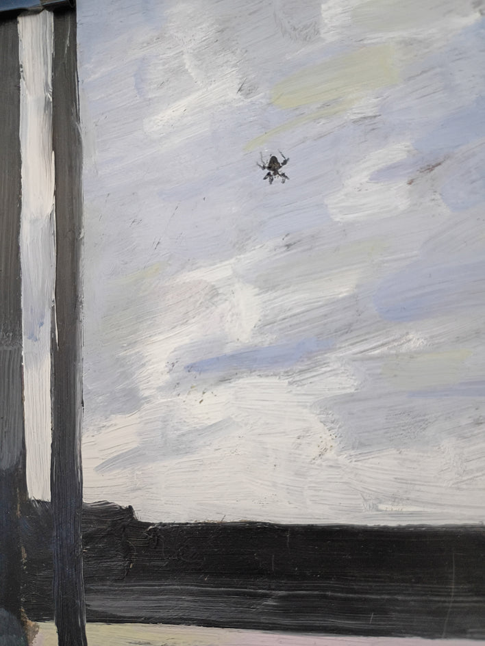 Dusk in the North by Jane Thorn |  Closeup View of Artwork 