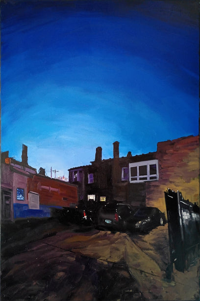 North Shore and Clark, April 23, 2025, 8:17PM by Jane Thorn | Artwork Main Image