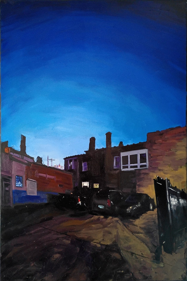 North Shore and Clark, April 23, 2025, 8:17PM by Jane Thorn |  Artwork Main Image 