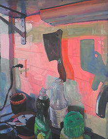 oil painting by Jane Thorn titled Severance