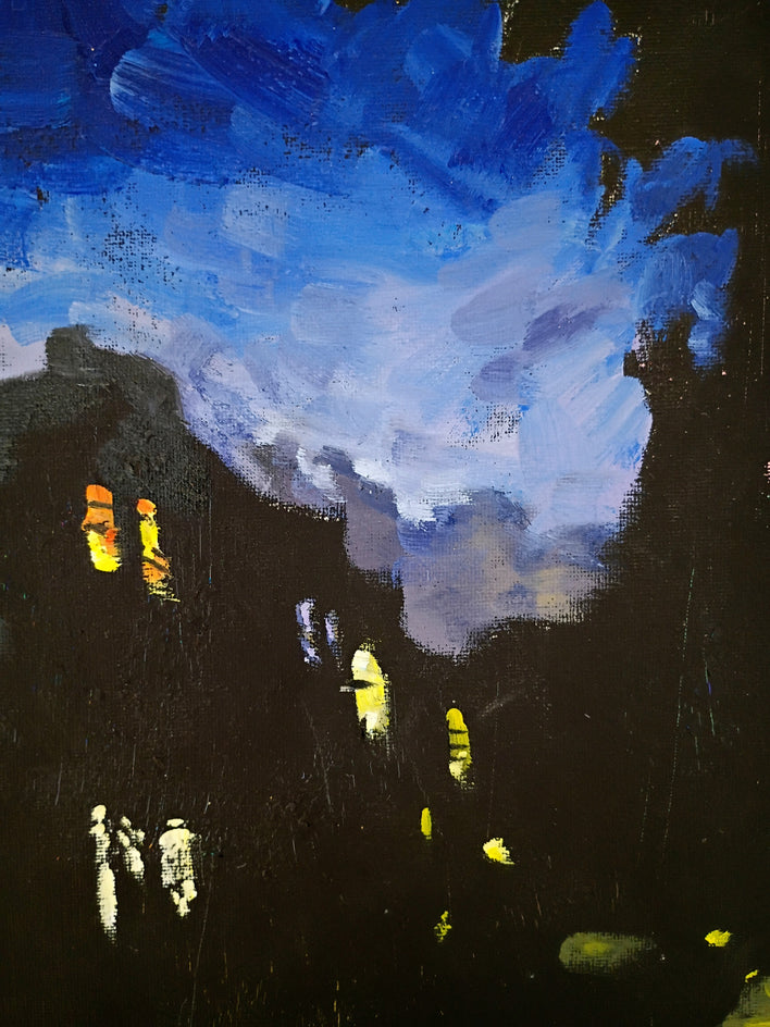 Sheridan Park by Jane Thorn |  Closeup View of Artwork 