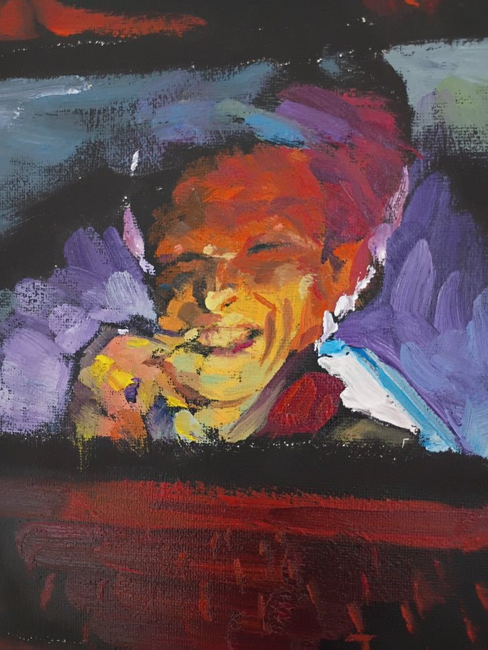 The Devil by Jane Thorn |  Closeup View of Artwork 