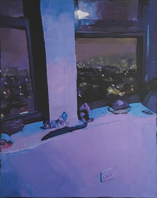 oil painting by Jane Thorn titled The Stones Shall Make a Throne for Me