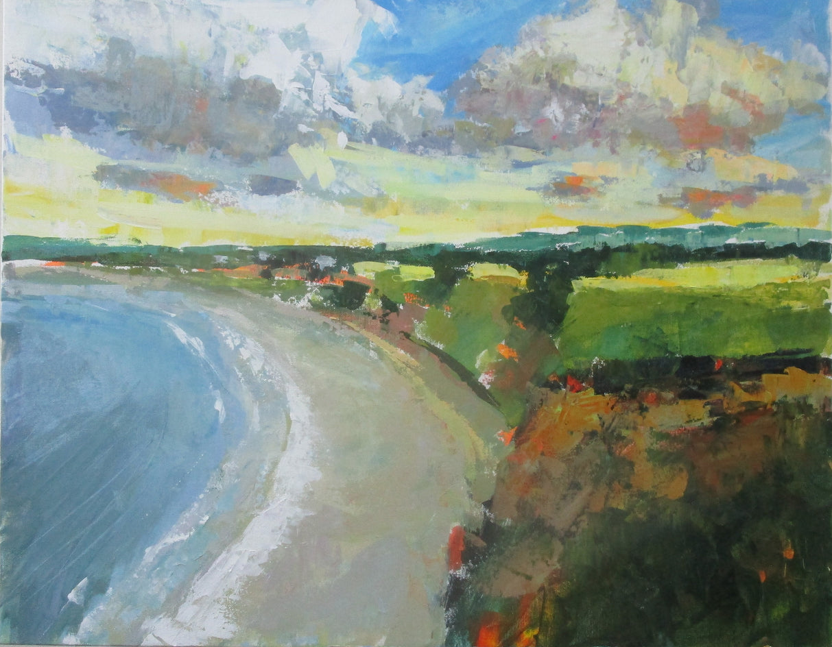 Above the Beach by Janet Dyer |  Artwork Main Image 