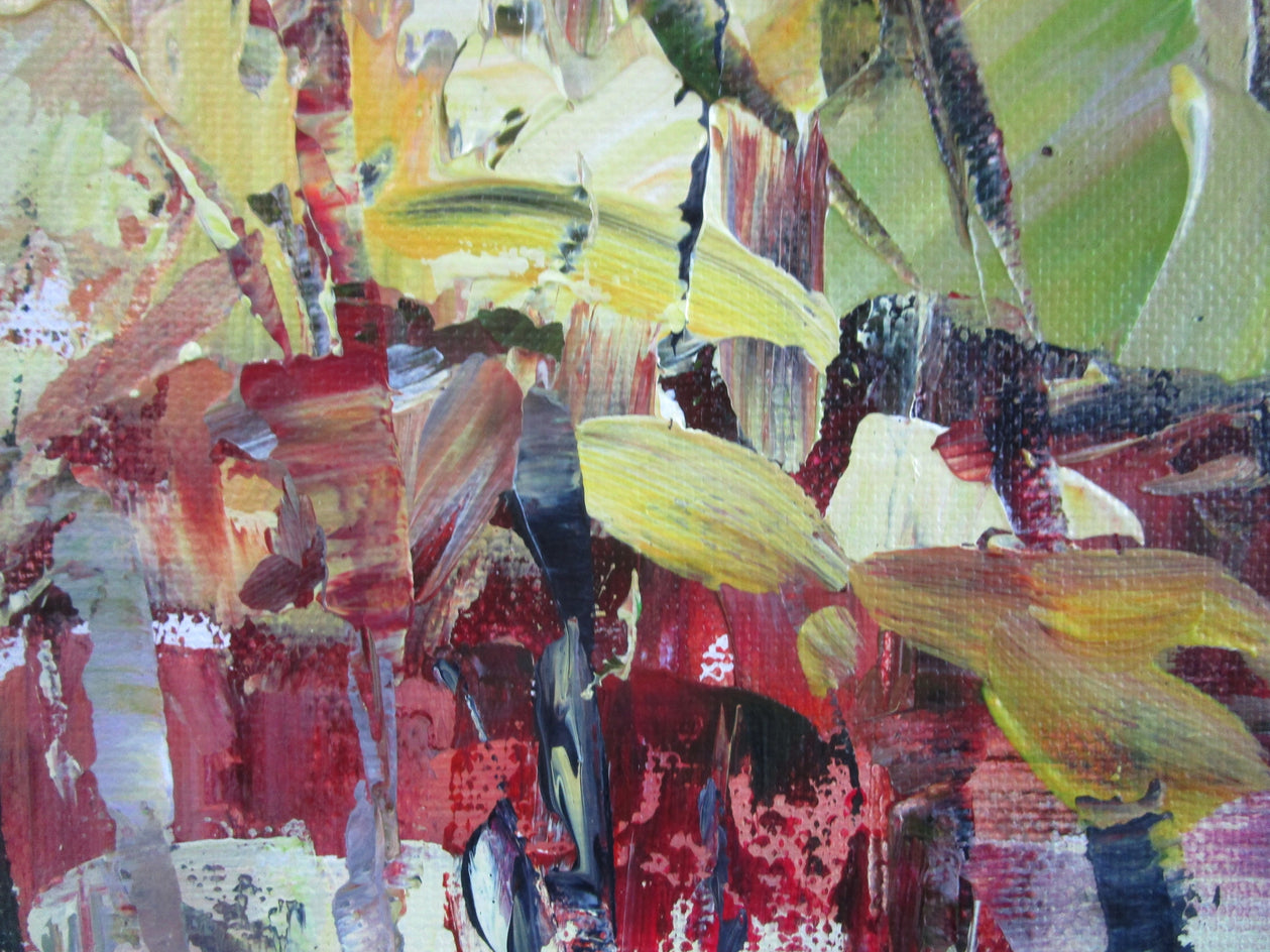 Edge of the Woods II by Janet Dyer |  Closeup View of Artwork 