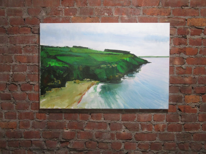 English Coast by Janet Dyer |  Context View of Artwork 