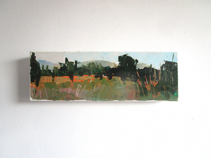 Field Near Saumane, Provence by Janet Dyer |  Context View of Artwork 