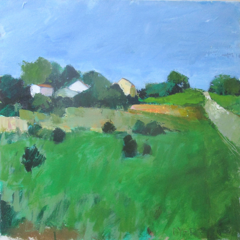 Hill Houses by Janet Dyer |  Artwork Main Image 