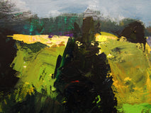 Original art for sale at UGallery.com | Lift in the Road by Janet Dyer | $1,000 | acrylic painting | 18' h x 24' w | thumbnail 4