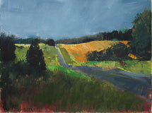 Original art for sale at UGallery.com | Lift in the Road by Janet Dyer | $1,000 | acrylic painting | 18' h x 24' w | thumbnail 1