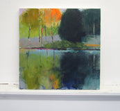 Original art for sale at UGallery.com | Lone Tree IV by Janet Dyer | $1,000 | acrylic painting | 20' h x 20' w | thumbnail 3