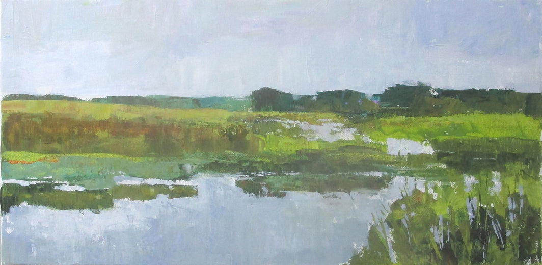 Marsh, Gray Day by Janet Dyer |  Artwork Main Image 
