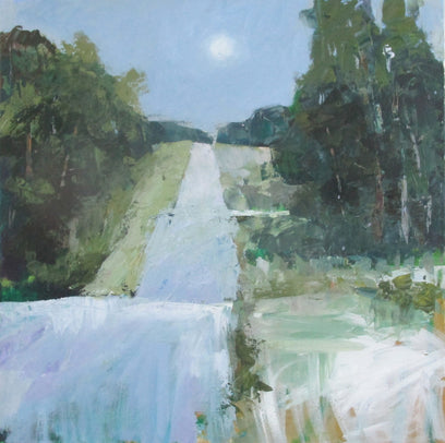  Main image of artist Janet Dyer's artwork titled Moonlit Path 
