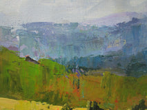 Original art for sale at UGallery.com | Mountain Road by Janet Dyer | $775 | acrylic painting | 16' h x 20' w | thumbnail 4
