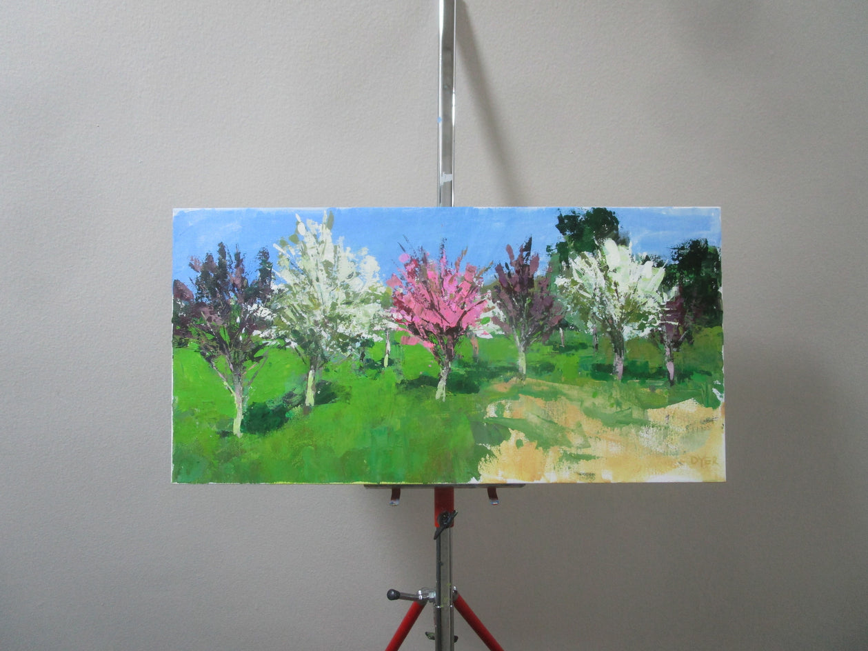 Orchard by Janet Dyer |  Context View of Artwork 